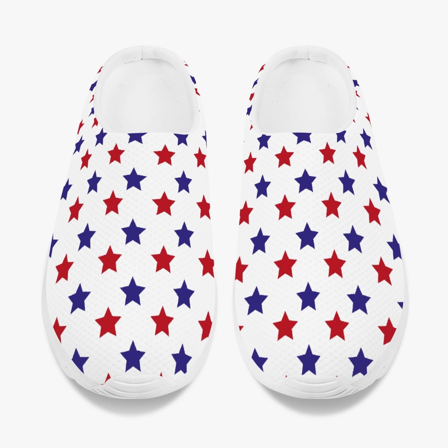 USA Flag Colors Casual Mesh Non-Woven Slippers – Urbane Paradise