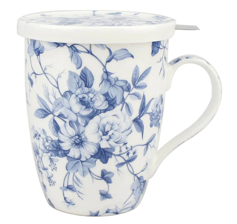 Elmwood Fine Teas  Always In Bloom Tea Mug