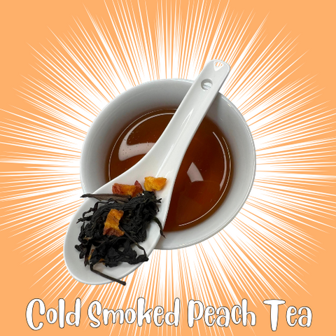 Cold Smoked Peach Tea