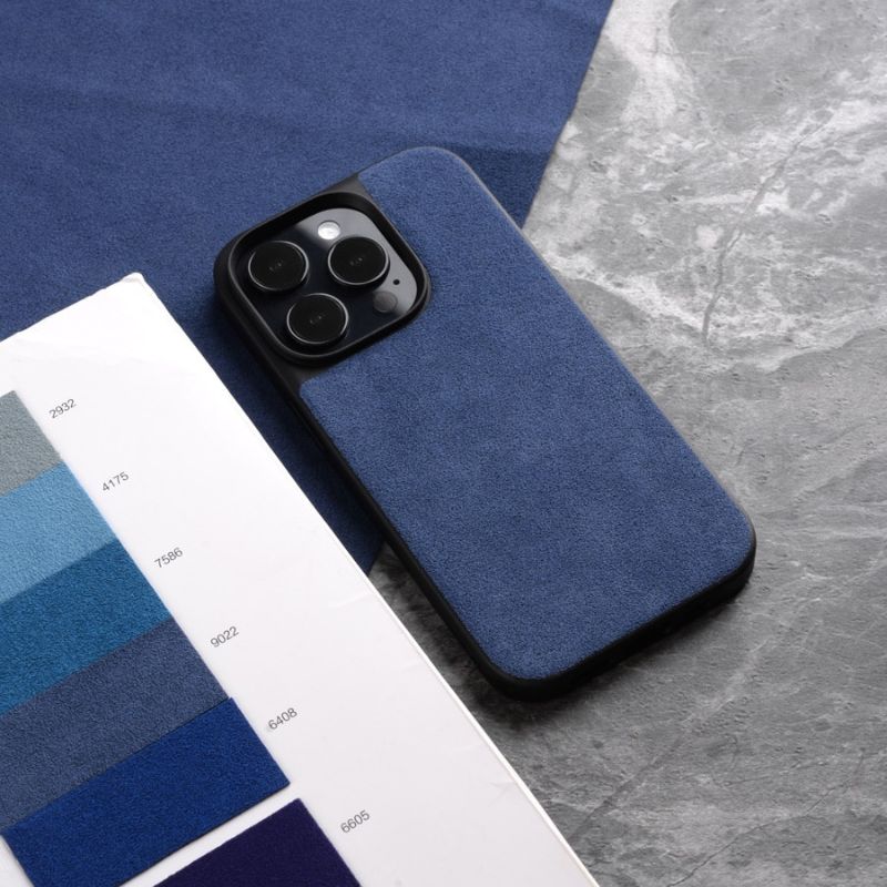 Alcantara iPhone 13 Pro-hoesje van Gentcreate