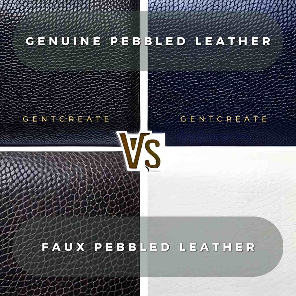 Faux Pebbled Leather vs Genuine Pebbled Leather