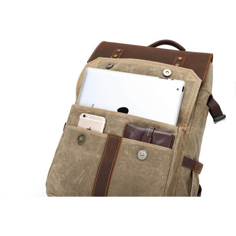Σακίδιο πλάτης κάμερας και φακού Laptop Backpack Vintage Camera Backpack 