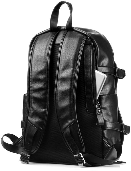 Sophisticated and high-quality leather backpack with unique style