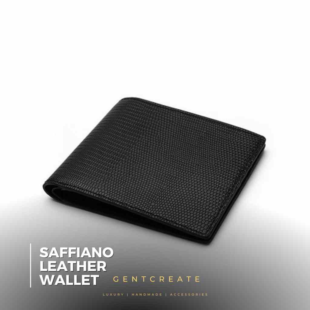 Saffianon nahkainen lompakko