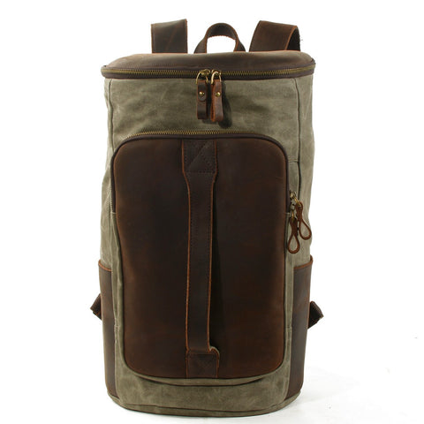 Armeegrüner Golf-Rucksack, Vintage-Rucksack von Verbatim Gentcreate