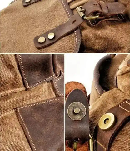 Waterproof Leather Backpack Materials