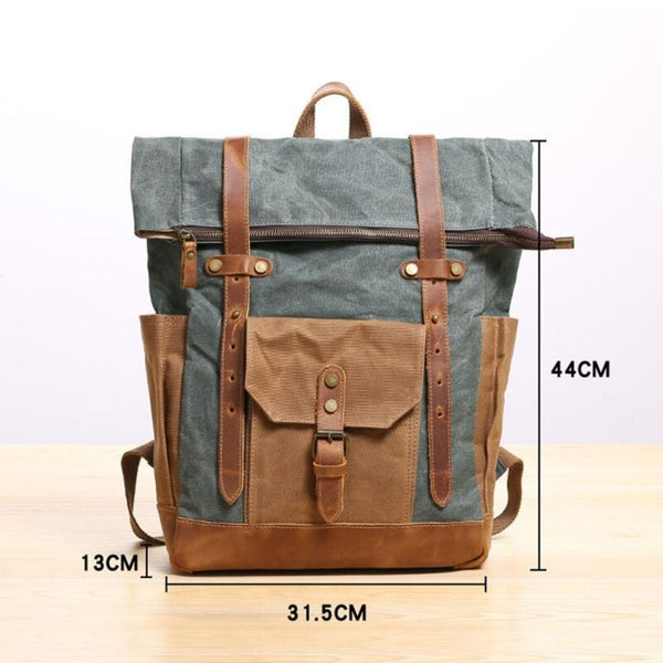 Retro Vintage Canvas Rucksack - Gentcreate