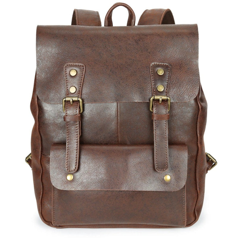 Patina Leather Backpack 