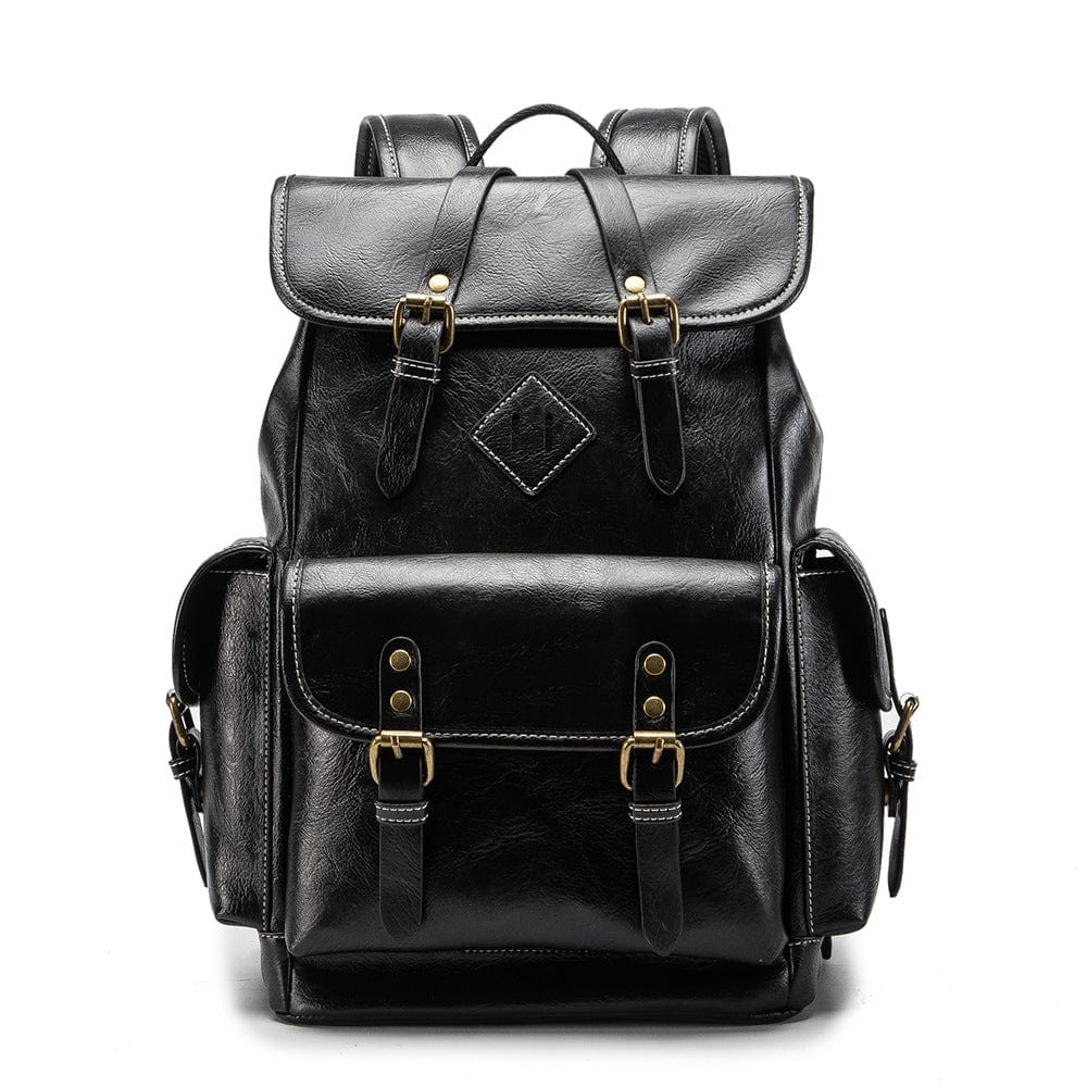 Vintage Leather Backpack 