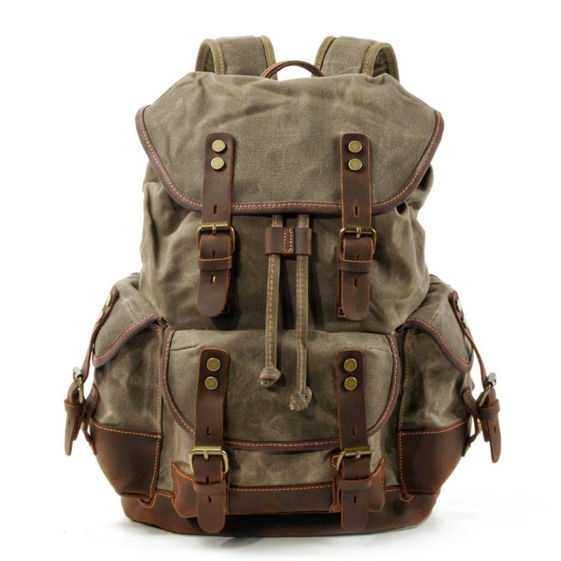 Waterproof Canvas Backpack | GENTCREATE
