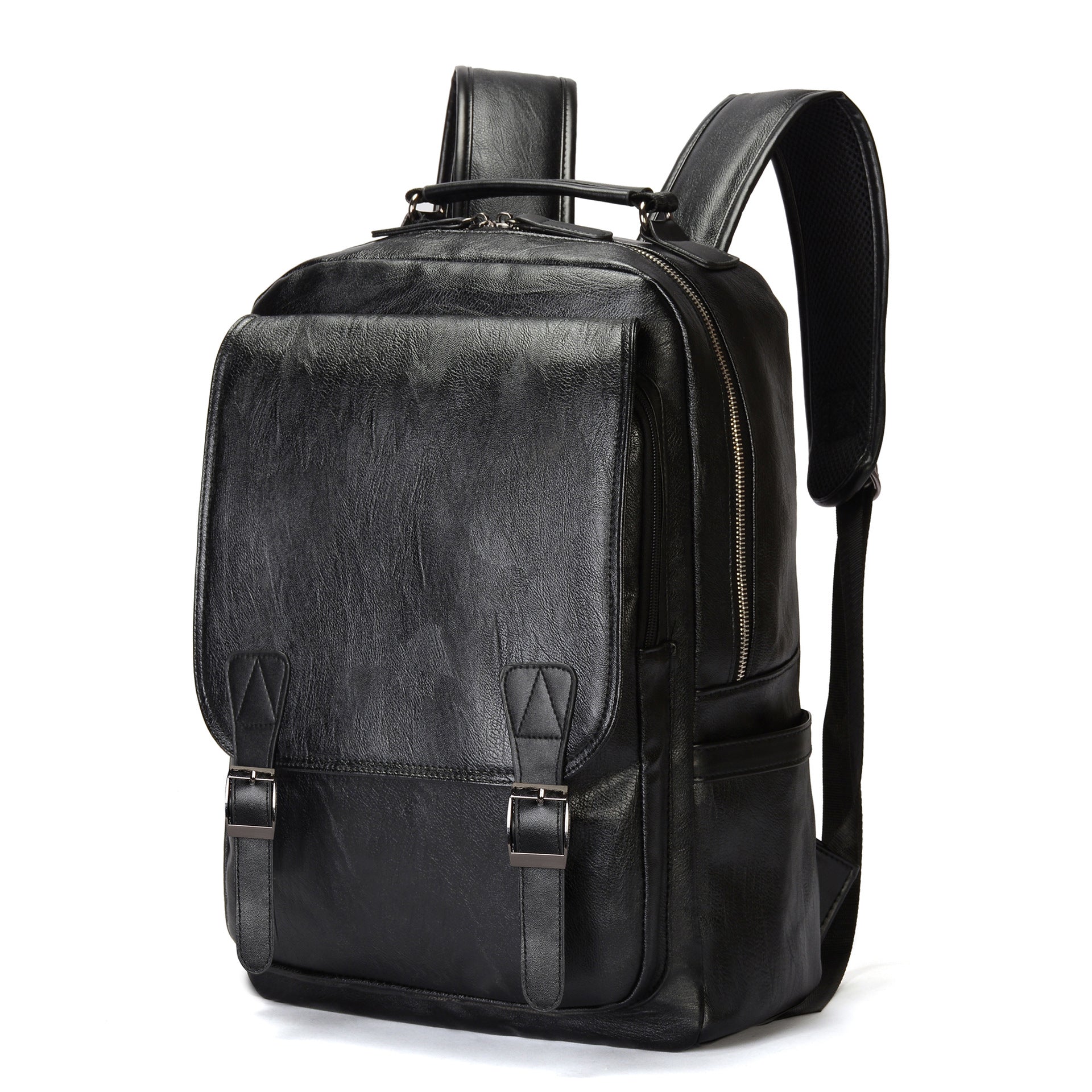 Brown Leather Backpack