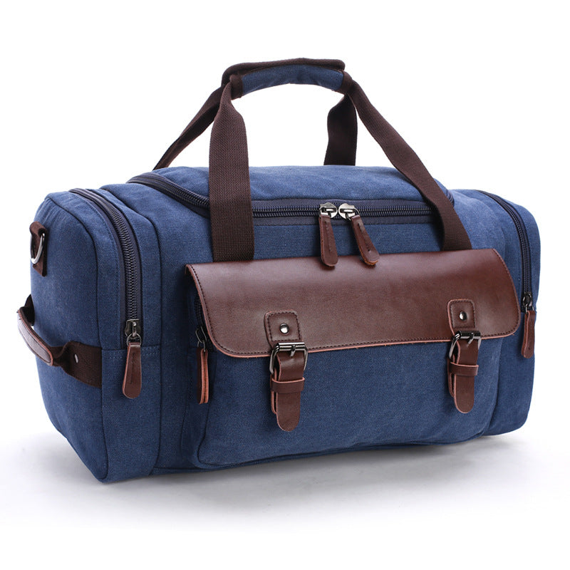 Waxed Canvas Retro Duffel Bag for Men Gentcreate