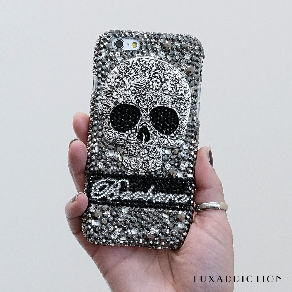 prachtig Glimlach Omgekeerd Personalized bling cases handmade with crystals from Swarovski —  LuxAddiction.com