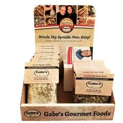 Gabe's Gourmet Spices Display