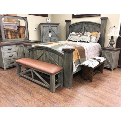 Oldie White Bedroom Set – RusticHome-Furniture