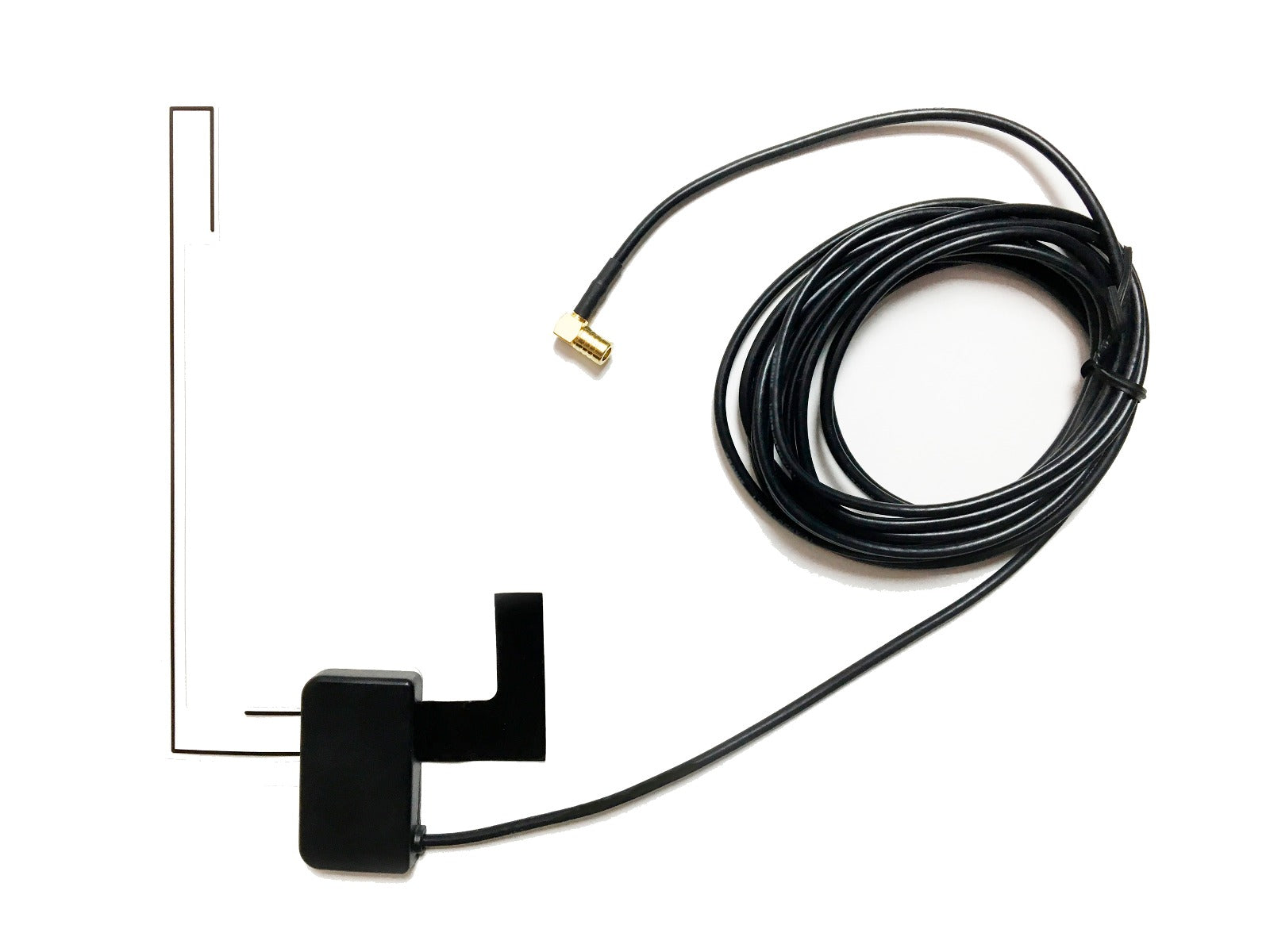 Universal Auto Antenne Antenne Mast + DAB-Radio Verstärker SMA/SMB Stecker  Stecker für vw golf 4 peugeot 406 kia picanto