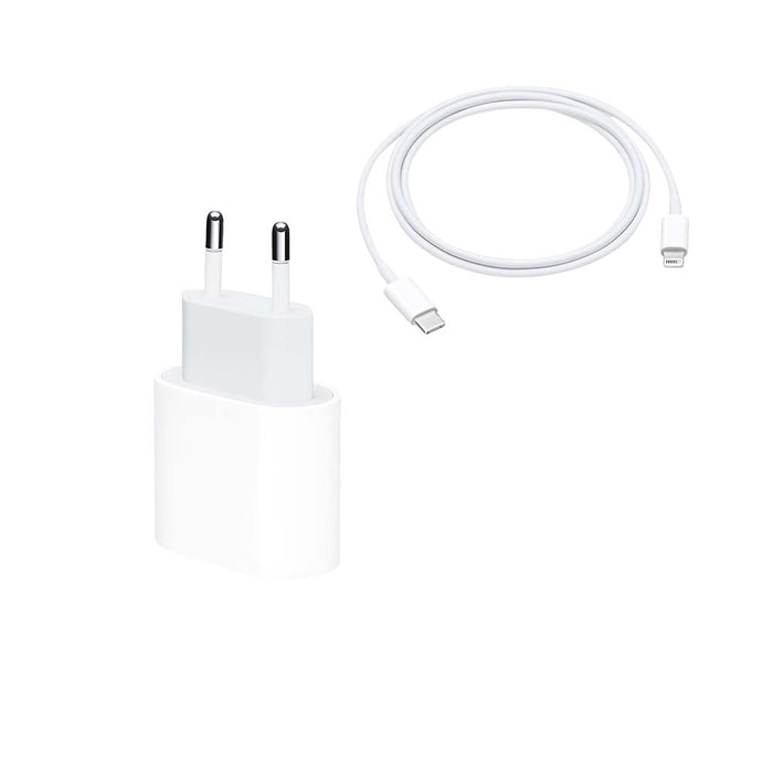 I-PHONE 14 Oplader 20W MET KABEL USB-C Nieuw Apple Snel Stekker | Oplaadstekker | USB-C - Apple Lightning | Snellader voor Iphone 13 12 11 X Ipad PRO and meer ZenXstore
