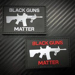 Rubber Patch - Black Guns Matter - Black-Tactical.com