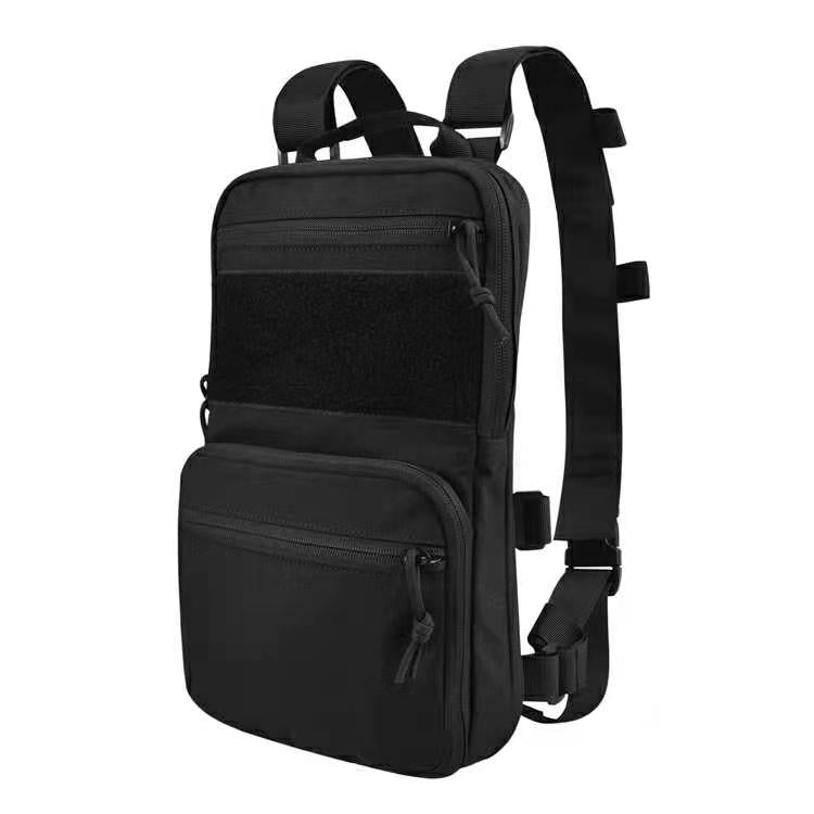 Black Stealth - Tactical Low Profile Expandable Backpack | Black ...