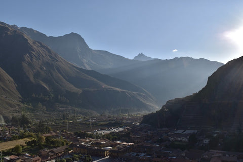 mountains above Ollantaytambo, Peru