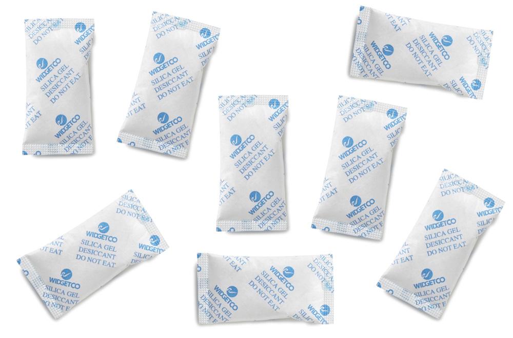 Micro Bags 5 g - 100 pezzi per uso alimentare - silica gel Tyvek®