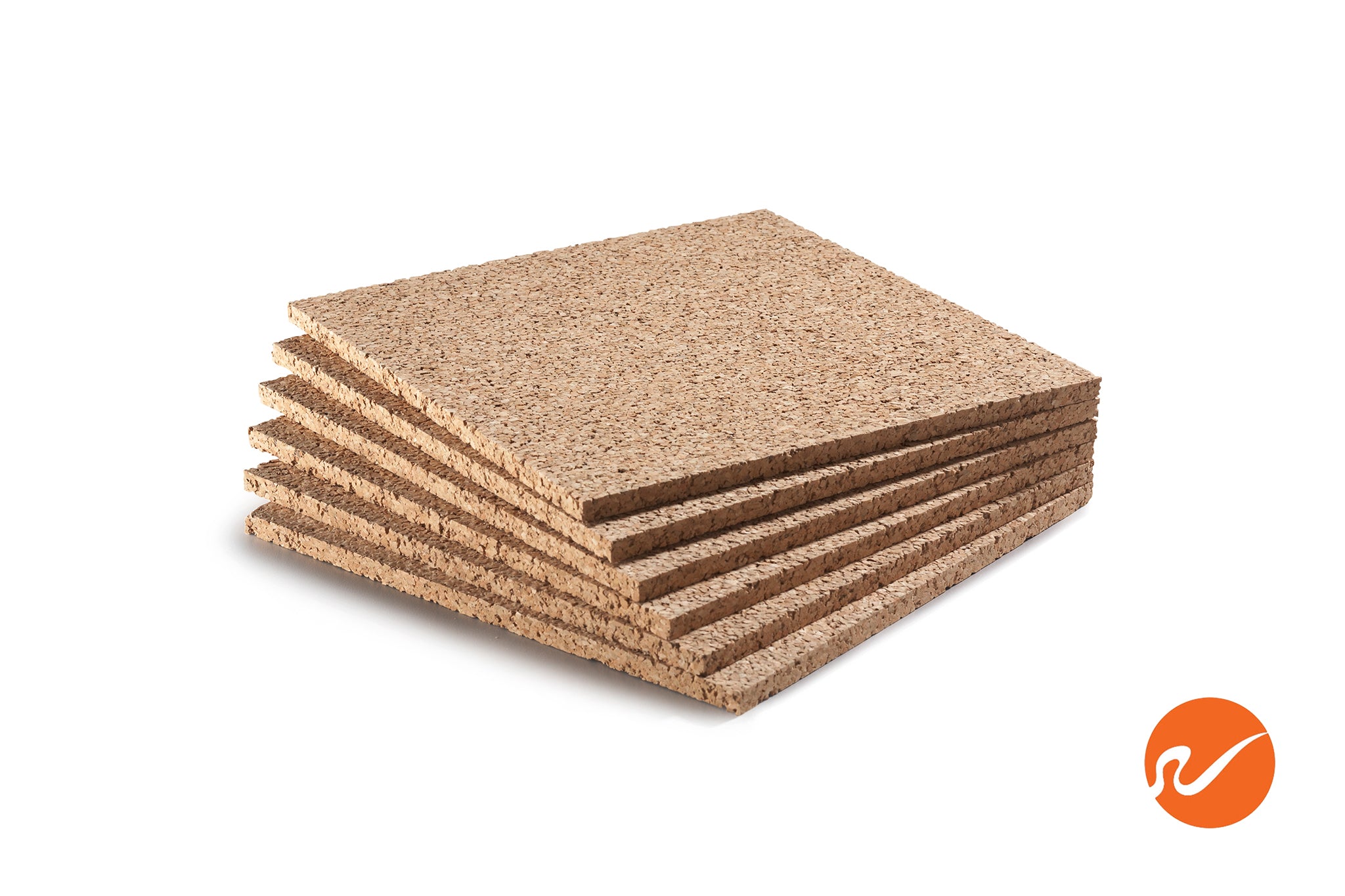 3/8 x 9 Cork Squares - buy cork pads, trivets