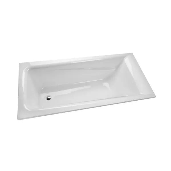 Decina Novara Inset Bath 1525/1653/1665mm - Gloss White