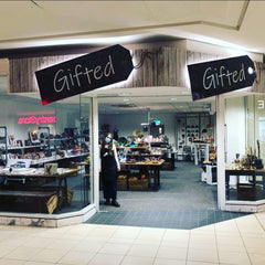 Image of Gifted Collective in the Upper Mall of ROyal Priors Shopping Centre in Leamington Spa