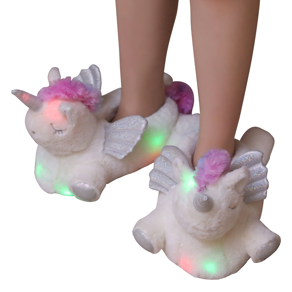 slippers women Light Up Slippers unicorn slippers for