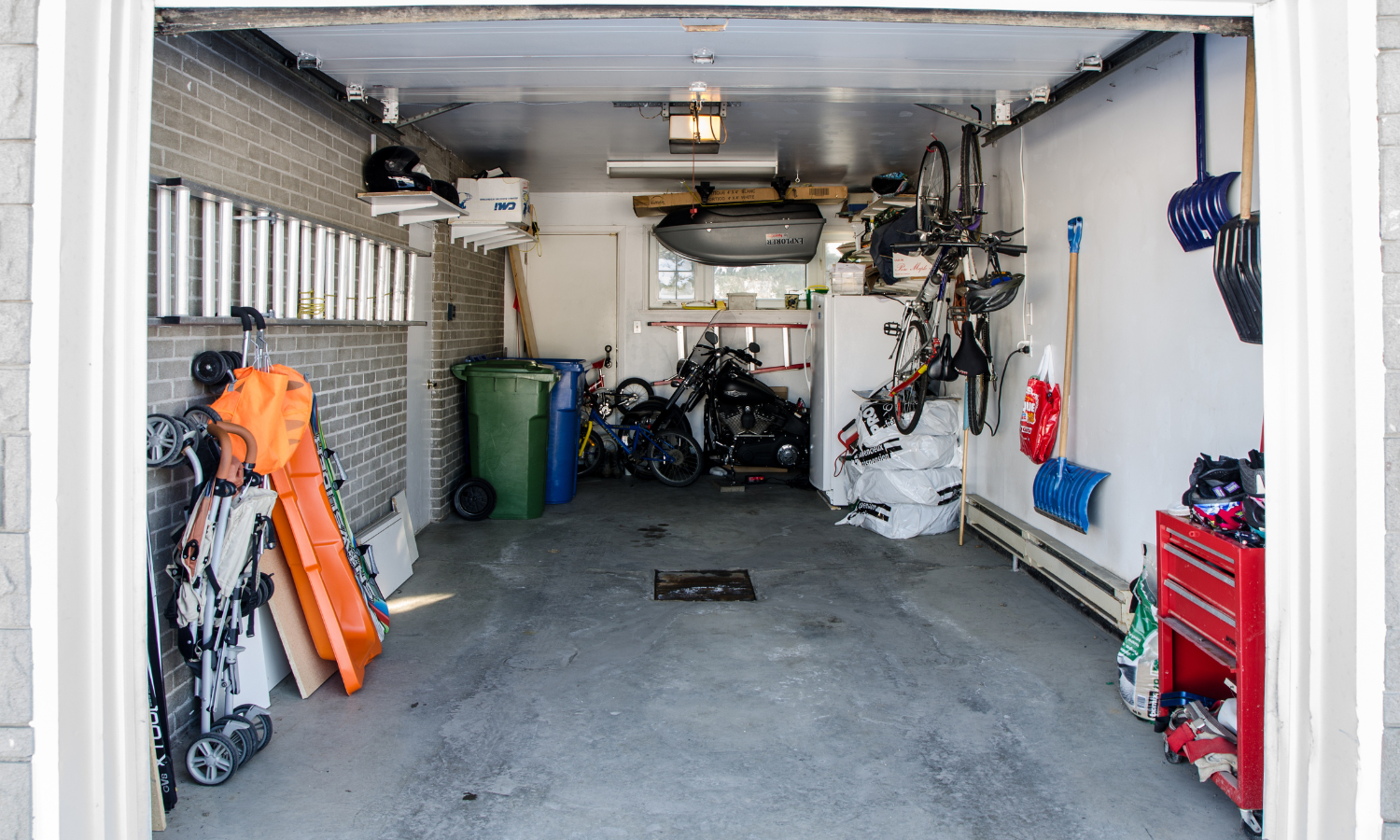 spiders-on-garage