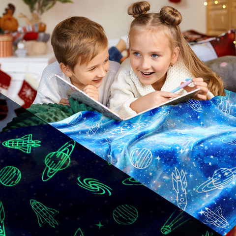 VUDECO Glow in the Dark Blanket wins 2023 Family Choice Award