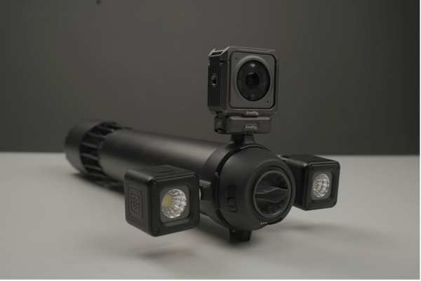 Gopro am Roller montiert