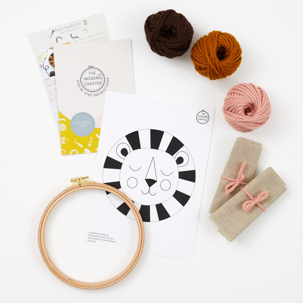 DIY Monstera Leaves Punch Needle Kit – Home Made Luxe