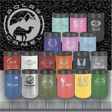 CUSTOM Slim Can Polar Camel Insulated Koozie - Queen B Home