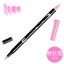 Load image into Gallery viewer, 1PCS TOMBOW AB-T Japan 96 colors Brush Marker Calligraphy Pen

