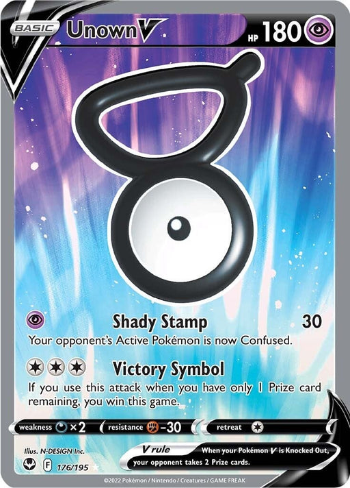 Unown VSTAR - Silver Tempest Pokémon card