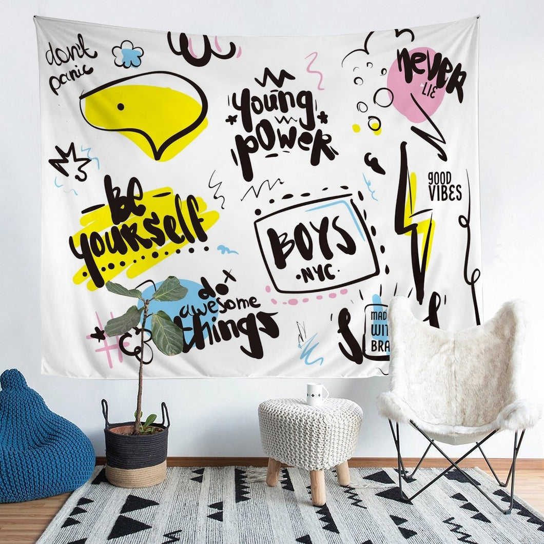 graffiti designs for bedrooms for girls