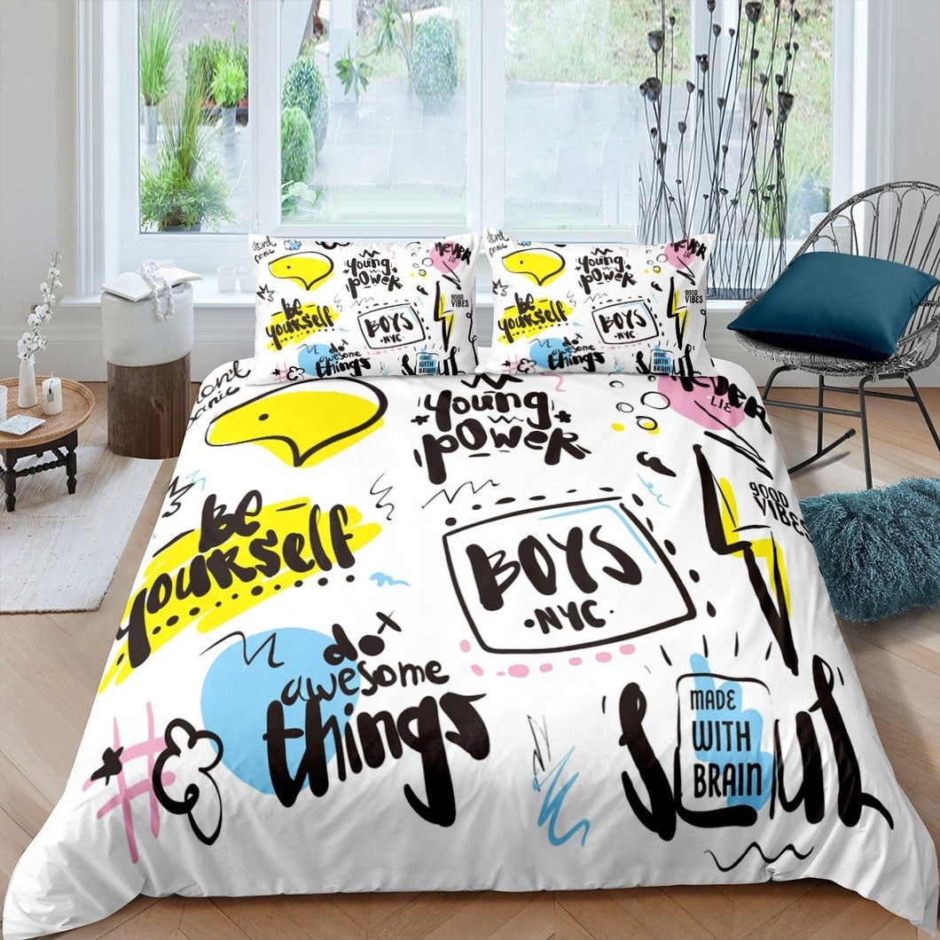 graffiti designs for bedrooms for girls