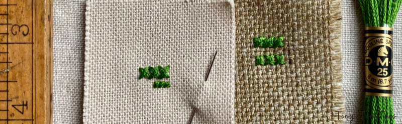 Cross Stitch Fabric Selection How-to