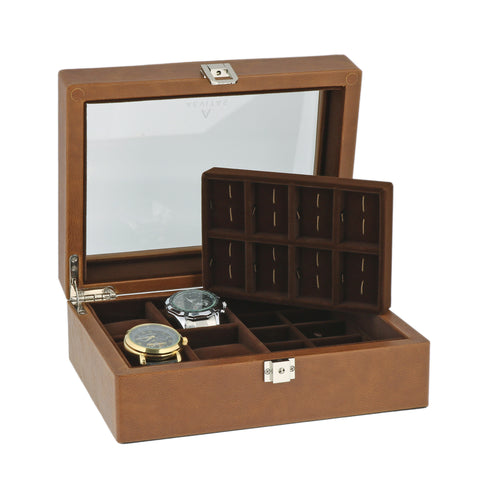 Watch and Cufflink Box by Aevitas