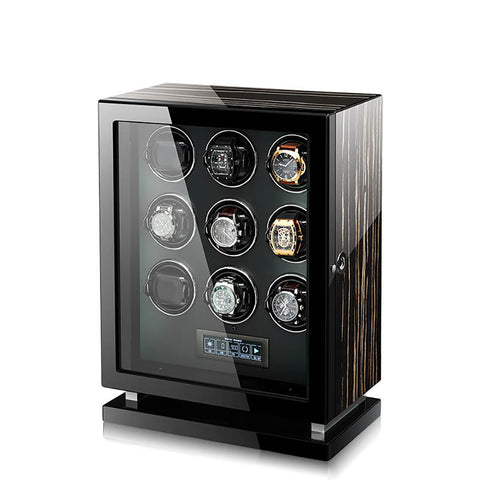 Aevitas Premium Watch Winder for 9 Watches Perfect for your Rolex