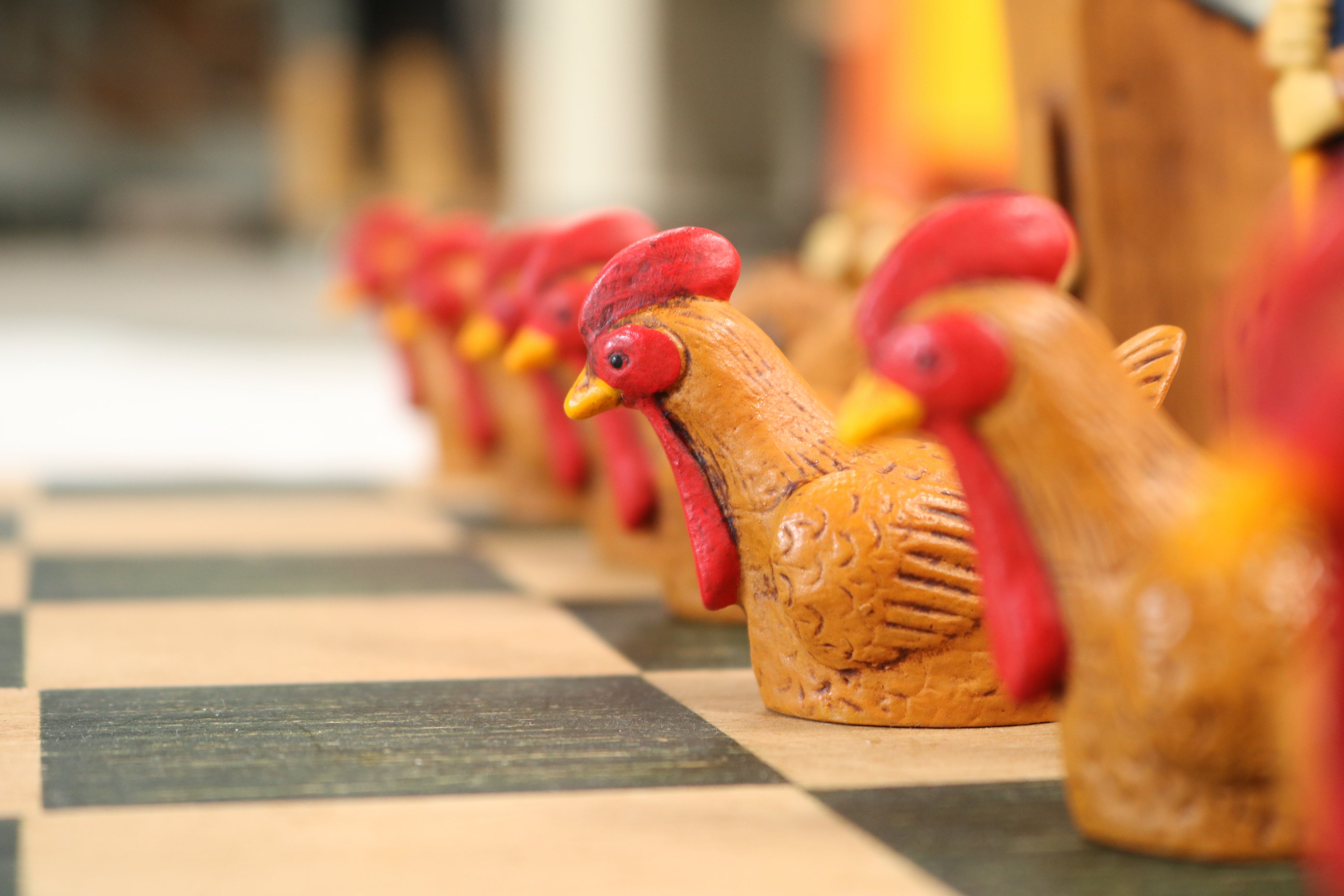Farmyard Themed Chess Set