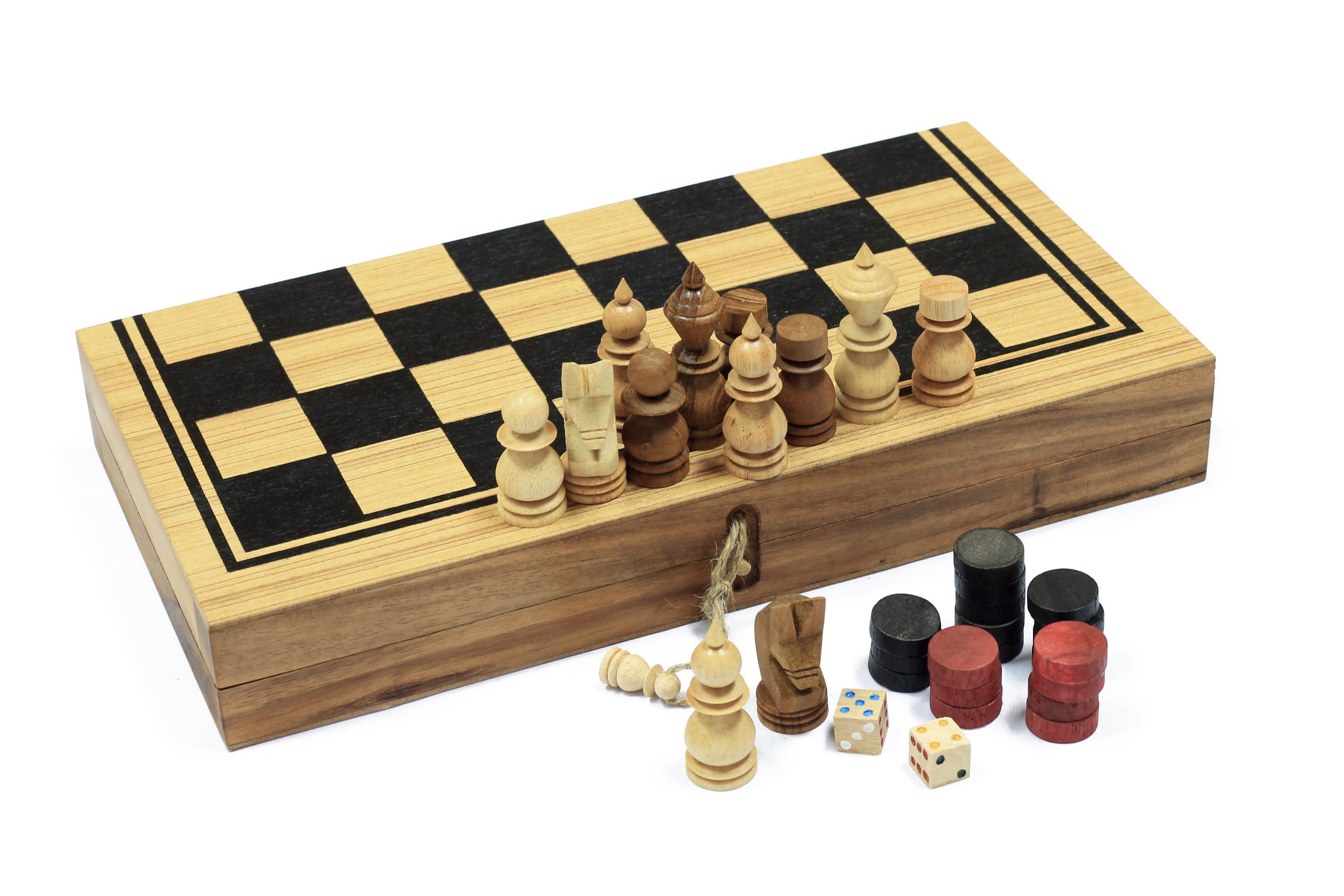 Backgammon, Checkers and Chess