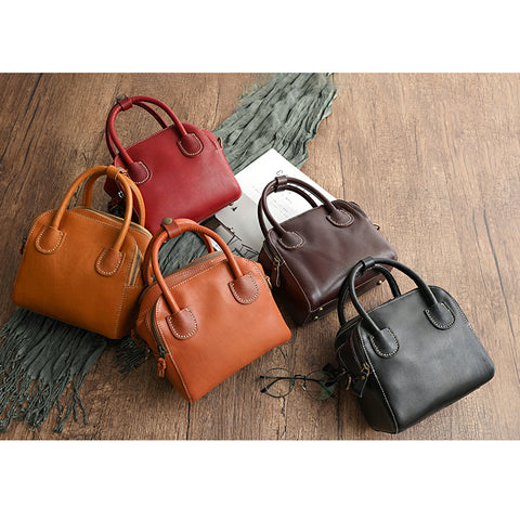 Vintage Leather Bag - Belle Bag