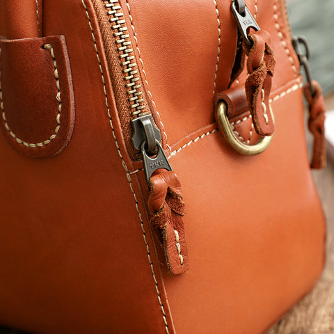 Vintage Leather Bag - Belle Bag