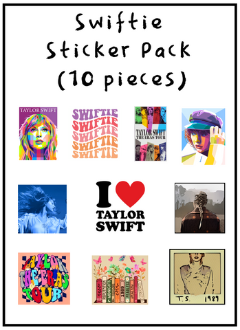 Taylor Swift Sticker Pack, Set Of 25, Random
