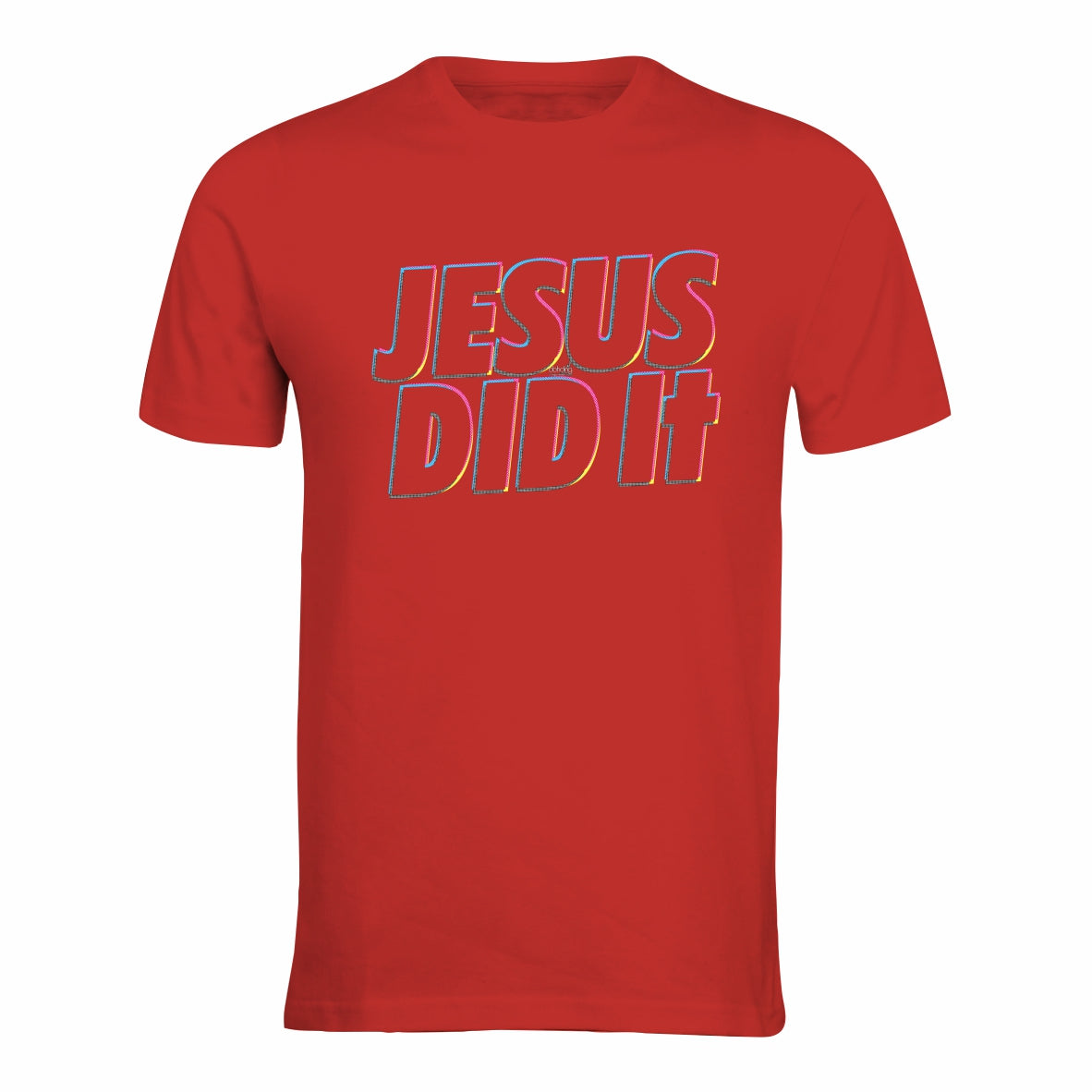 Jesus Did It - T-Shirt - Outline Version – DaPlace2Shop