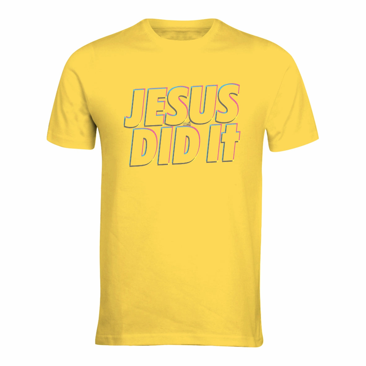 Jesus Did It - T-Shirt - Outline Version – DaPlace2Shop