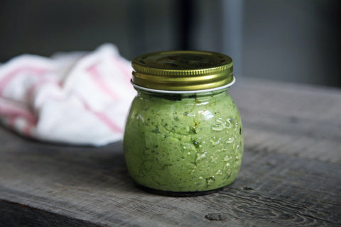 Pesto in a jar. 60 healthy and tasty school lunch items for your kids