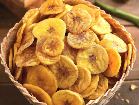 10 best snacks for the office so you can do your best work. Banana chips